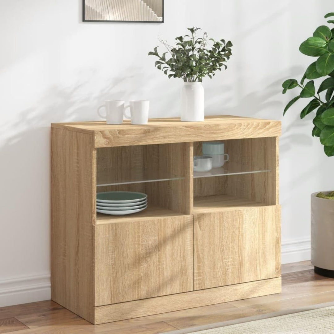 Das Sideboard misst 81 x 37 x 67 cm