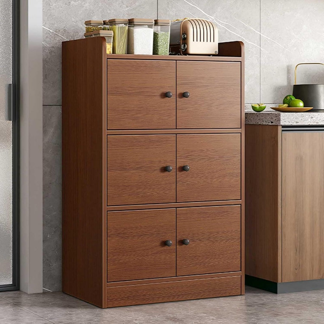 Sideboard mit 6 Tueren, geschlossenem Stauraum und Schubladen