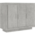 Sideboard mit den Massen 92 x 35 x 75 cm in Betongrau