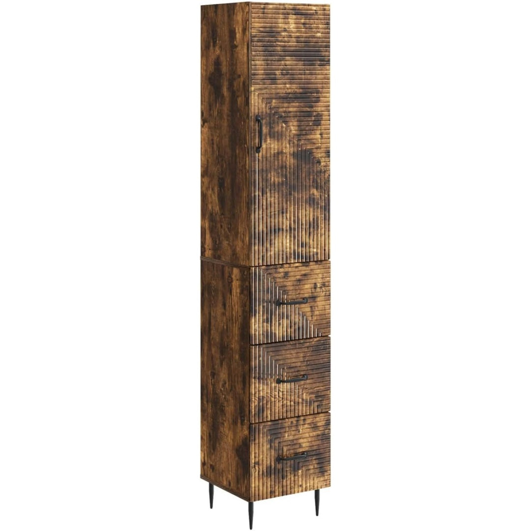 Sideboard mit den Massen 33 x 34.5 x 90 cm in Eichenbraun