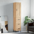 Hochschrank mit geschlossenem Stauraum mit den Massen 34.5 x 34 x 180 cm