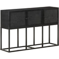 Metall und Mangoholz bestimmt die Materialwahl fuer das Sideboard