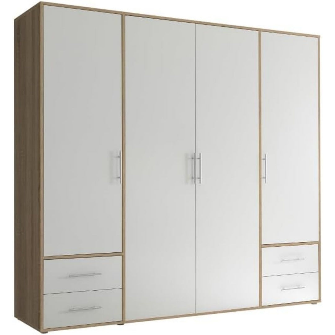 Kleiderschrank mit den Massen 206 x 195 x 60 cm