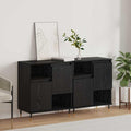Sideboard verbindet ein Metallgestell und 4 Tueren