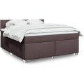 Boxspringbett mit einem Taschenfederkern und LED Beleuchtung