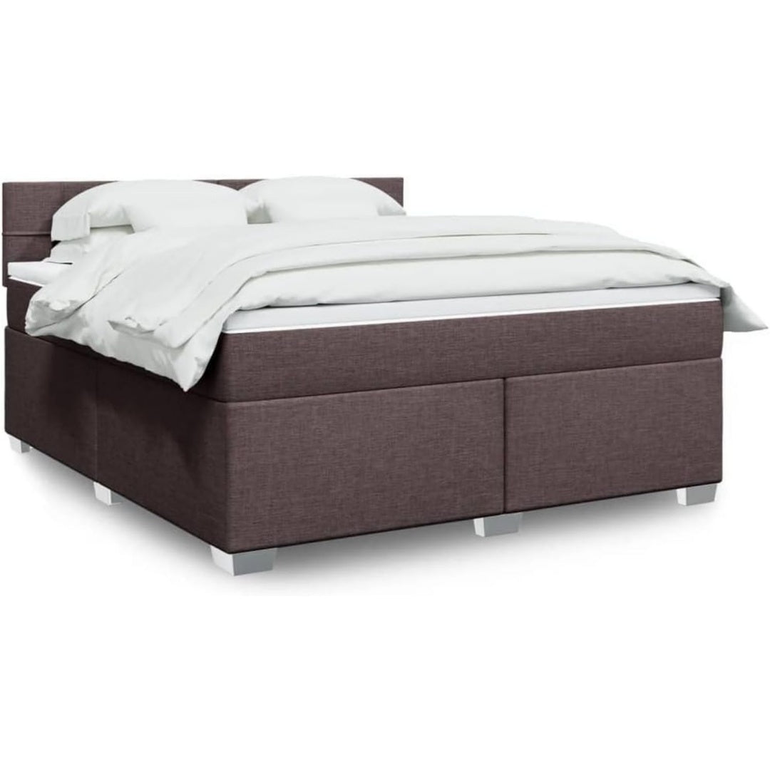 Boxspringbett mit einem Taschenfederkern und LED Beleuchtung
